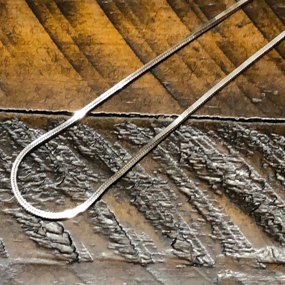 New 16” Sterling Silver Chain - Picture 2 of 3